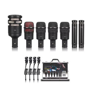 DP72 Juego de 7 Micrófonos de Batería Profesionales con Cable, Cardioide, para Canto y Escenario, Construcción Metálica - Product Image 2
