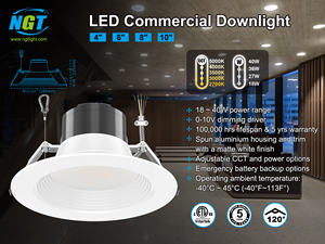 Luces LED Empotradas en el Techo, Modernas, Ultrafinas, Ahorradoras de Energía, Resistentes al Polvo, 27W 36W 40W 5CCT, Regulables, para Dormitorio y Uso Comercial - Product Image 2