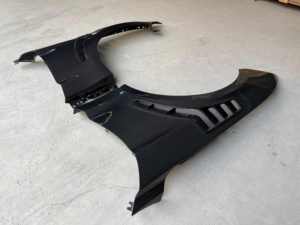 Ailes latérales en fibre de carbone MRD GT350 pour Ford Mustang 2018-2023, véritable fibre de carbone, style standard. - Product Image 4
