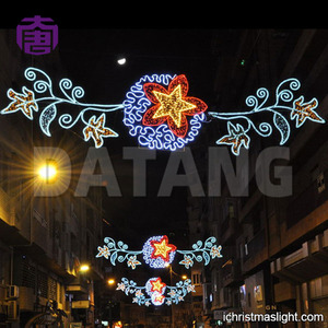 Christmas Street Spanning <b>Light</b> for Urban Avenue Shopping District and Holiday Night Scene Display - Product Image 2