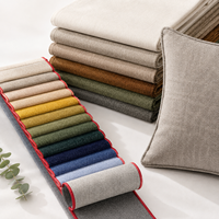 Tissu Chenille Uni 100% Polyester Tissé Personnalisé Respirant pour Revêtement de Canapé, Housse de Coussin et Usage Domestique