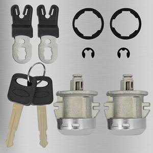 กระบอกล็อคประตูฟอร์ด FT273M10 พร้อมกุญแจ 2 ดอก อะไหล่รถยนต์ - Product Image 1