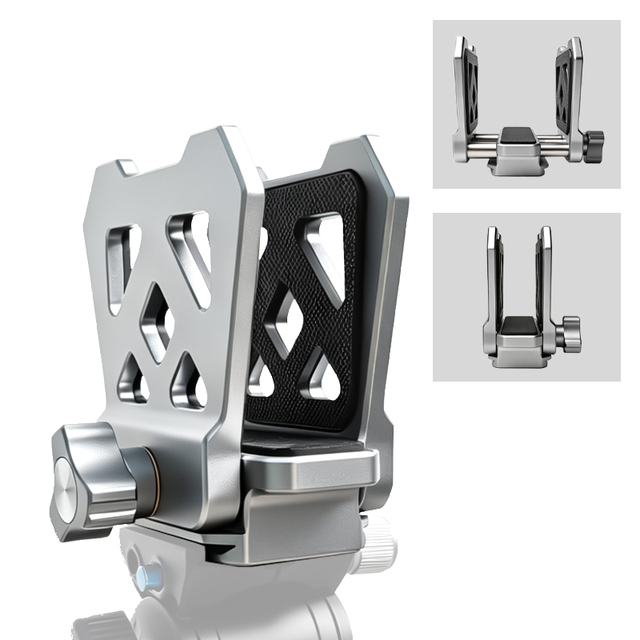 China Factory Aluminum Alloy Tactical Shooting Saddle Tripod Clamp Custom Logo OEM ODM Hunting Rest Mount Anti-Scratch Rubber