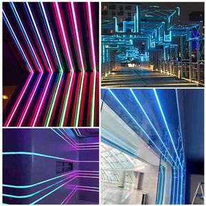 High quality Dynamic Flexible Remote Controlled Silicone Neon Tube for Living Room Ceiling <b>Cove</b> <b>Lighting</b> - Product Image 4