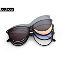 Lunettes Ultem de haute qualité avec trois verres solaires magnétiques pour la conduite
