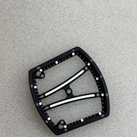 Montre mécanique automatique squelette tonneau en céramique blanche de qualité supérieure avec mouvement à rotor à embrayage et réserve de marche pour homme