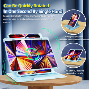 Copertura protettiva per Tablet con cavalletto in pelle PU antiurto con rotazione di 360 gradi per <span class=keywords><strong>ipad</strong></span> <span class=keywords><strong>pro</strong></span> <span class=keywords><strong>11</strong></span> <span class=keywords><strong>2018</strong></span> 2020 2021 2022 air4 air5 10.9 - Product Image 6