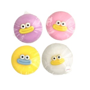 Juguete de goma de ojos grandes, lindo, con forma de bollo al vapor, simulación de fluido, comida, popular en internet, feo-lindo, de rebote lento - Product Image 5