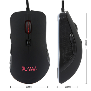 JOMAA Wired Gaming Mouse 6 Buttons Optical LED Backlit <b>Heating</b> mouse Ergonomic Right Hand <b>USB</b> Mouse for PC Laptop - Product Image 6