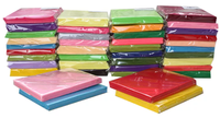 Feuilles de feutre pour l'artisanat, paquet de feutre non tissé de couleurs assorties, feutre de polyester pour la décoration de bricolage