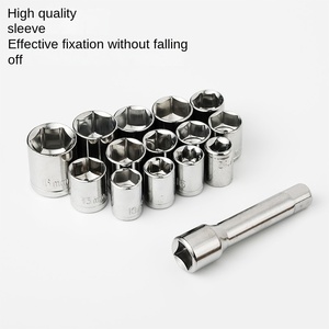 Directo de fábrica, juego de <span class=keywords><strong>40</strong></span> piezas de acero al carbono, herramienta para coche y motocicleta, combinación de llave de vaso, potencia manual, 1 año de garantía - Product Image 3