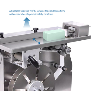 DMX Máy tính để bàn góc máy dán nhãn bán tự động hộp carton góc Nhãn dán nhãn Applicator góc niêm phong máy dán nhãn - Product Image 5