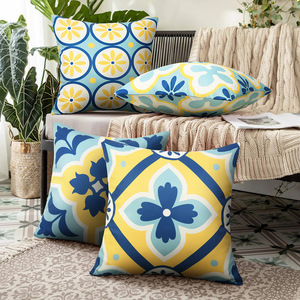 Housse de <span class=keywords><strong>coussin</strong></span> de piscine personnalisée pour l'<span class=keywords><strong>extérieur</strong></span>, style Boho, imprimé géométrique, housse de <span class=keywords><strong>coussin</strong></span> imperméable pour l'<span class=keywords><strong>extérieur</strong></span> - Product Image 3
