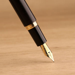 MAJOHN-M6乌木钢笔35号笔尖成人学生书写旋转吸墨礼品盒装文具中国制造 - Product Image 2