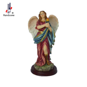 12 pulgadas color claro arcángel San Rafael resina artesanía religiosa estatua - Product Image 1
