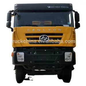 Shangqi Hongyan Genlyon Truk, Truk Tipper Baru 8X4 Supper Dumper