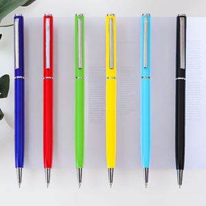 2024 New Business logo Printing Promotion <b>Gift</b> Ball <b>Pen</b> Custom Metal Black Ink Giveaway Smooth Writing Promotion Ballpoint <b>Pen</b> - Product Image 1