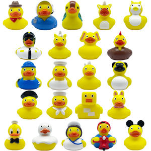 Giocattolo da Bagno Anatra in PVC Personalizzato all'Ingrosso, a Carica Manuale, Spruzza Acqua, Educativo, Galleggiante, Durevole, Senza BPA, per Bambini 0-24 Mesi, Unisex - Product Image 2