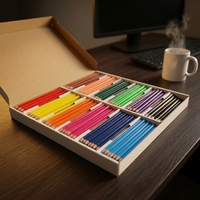 Ensemble de crayons de couleur