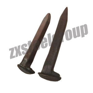 Pointes <span class=keywords><strong>de</strong></span> haute qualité neuves pour l'exploitation minière, fixation <span class=keywords><strong>de</strong></span> poutres <span class=keywords><strong>en</strong></span> <span class=keywords><strong>bois</strong></span>, utilisation ferroviaire, matériau Q235 - Product Image 1