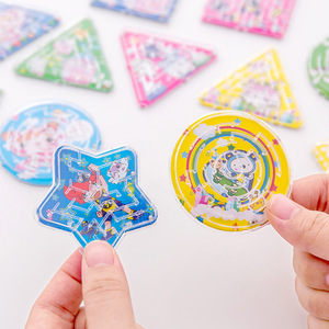 Gioco del <span class=keywords><strong>Labirinto</strong></span> con Palla Rotolante in Plastica Creativa, Gioco da Tavolo per Bambini - Product Image 4