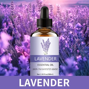 Aceite de aromaterapia orgánico puro 100% para el cuidado de la piel, botellas de 50ml y <span class=keywords><strong>100ml</strong></span>, aceite de lavanda, menta, rosa, albahaca, jazmín, naranja para aroma facial - Product Image 4