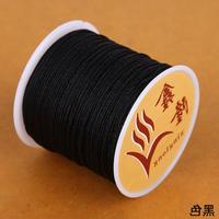 Quzhi ligne chaude transfrontalière 72 Taiwan Jade bricolage à la main corde tressée 0.8mm chine noeud bijoux