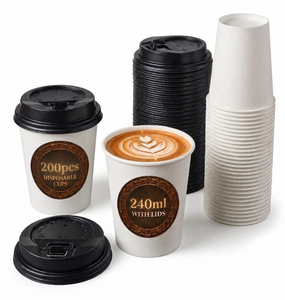 Bamboo Fiber Coffee <b>Cup</b> Wheat Straw Travel <b>Cup</b> 12OZ Plastic <b>Cup</b> with <b>Reusable</b> and Biodegradable Lid - Product Image 1