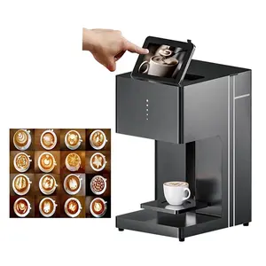 Cappuccino Melk Biscuit Ijs Bier Chocolade Macaron Afdrukken Eetbare Inkt Selfie Latte Koffie Printer 3d Koffie Machine Prijs