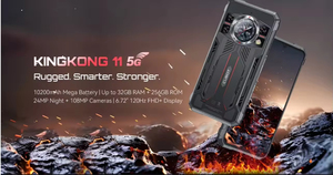 <span class=keywords><strong>Smartphone</strong></span> robuste Cubot KingKong 11 5G, batterie 10200 mAh, processeur Dimensity 7025 6 nm 2,5 GHz, 32 Go de RAM (16+16), 256 Go de ROM, appareil photo 108 MP avec NFC - Product Image 2