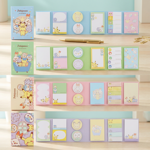 Pokemoned 6 Step Sticky Notes Set 12 PCS Korean Kids Stationery Cute Character <b>Memo</b> <b>Pad</b> Pikaed Gift Children Wholesale AB0172 - Product Image 3