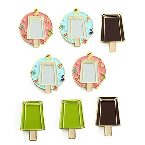 Popsicle Ice Cream Cute Custom Quote Souvenir Fridge Magnets In Metal Custom