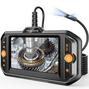 <span class=keywords><strong>Endoscope</strong></span> à double objectif <span class=keywords><strong>Teslong</strong></span>, caméra d'inspection mécanique, sonde flexible à fibre optique, pour l'automobile/HVAC - Product Image 1