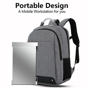 Écran d'ordinateur <span class=keywords><strong>secondaire</strong></span> <span class=keywords><strong>portable</strong></span> de type panneau IPS Full HD double moniteur <span class=keywords><strong>portable</strong></span> de 14 pouces pour Mac et Windows - Product Image 4