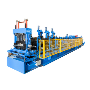 Máquina formadora de rollos en frío automática de varios tamaños Fms Steel <span class=keywords><strong>C</strong></span> y Z <span class=keywords><strong>Purlin</strong></span> Channel a la venta - Product Image 1