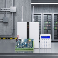 Kit Antirrobo FC-7668Pro para Casa, Módulo Inalámbrico Rs485, Sistema de Alarma 4G SOS, Panel de Control de Alarma, Placa PCB, Antena Antirrobo para Casa