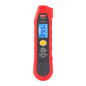 เครื่องวัดอุณหภูมิ UNI-T UT320T 2-in-1 รุ่นดั้งเดิม เครื่องวัดอุณหภูมิที่ผสมผสานการวัดด้วยอินฟราเรดและการวัดแบบโพรบ - Product Image 1