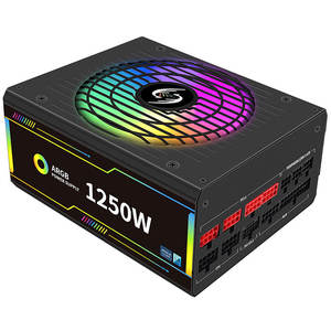 12cm RGB ventilatore 1250W doppia CPU PSU <span class=keywords><strong>PCIE</strong></span> 5.0 interruttore di alimentazione del Computer - Product Image 3
