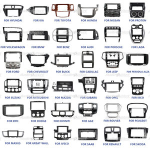 Vente en gros usine : Cadre d'intégration pour autoradio Android 9 et 10 pouces, compatible lecteur DVD et vidéo - Product Image 2