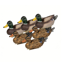 Leurre de canard avec système sonore intégré pour la chasse, équipement extérieur aquatique, flottant en EVA 3D réaliste