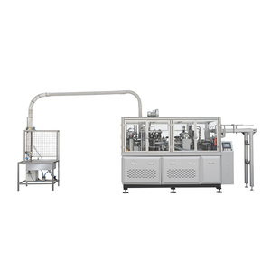 Linea di Produzione di Bicchieri di Carta ad Alta Velocità Controllata da PLC con Motore, 80 Pezzi/Min, Stampa e Punzonatura - Product Image 5