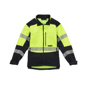 Chaqueta de Alta Visibilidad Resistente al Fuego, Transpirable e Impermeable para Trabajadores de la Energía, con Protección Contra Arco Eléctrico, Cierre Frontal Oculto con Broches - Product Image 1