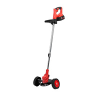 Tondeuse à gazon portative professionnelle DIY, alimentée par batterie 21V avec réglage de la hauteur, outil électrique super économique, vente en gros d'usine