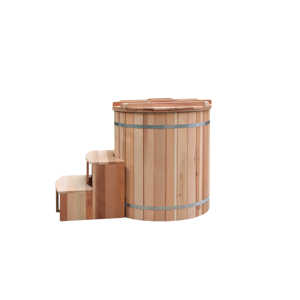 Petite piscine de glace de bain de glace en bois <span class=keywords><strong>pour</strong></span> la récupération de forme physique bain à remous <span class=keywords><strong>gonflable</strong></span> plongeant froid avec refroidisseur d'eau - Product Image 2
