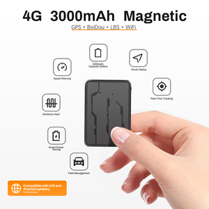 Traceur GPS 4G sans abonnement, traceur GPS pour voiture, mini dispositif de suivi magnétique pour voiture, sans frais d'abonnement, fréquence mondiale - Product Image 2