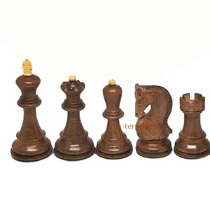 Jeu d'échecs zèbre russe en bois avec roi de 3.75 pouces comprend un backgammon de haute qualité pour les enfants en papier plastique - Product Image 1