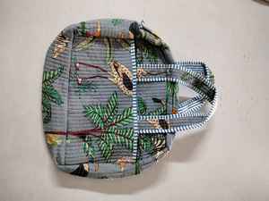 Bolsa de Viaje de Fin de Semana de Lujo Hecha a Mano 2025, con Estampado de Bloques de Algodón, Acolchada, de Gran Capacidad, Resistente, para Deportes y Viajes - Product Image 2