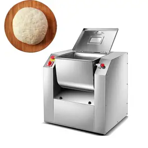 Mezclador de masa horizontal de 50kg de fábrica china, fabricante italiano de máquina mezcladora de masa para amasar pan de harina de 20kg