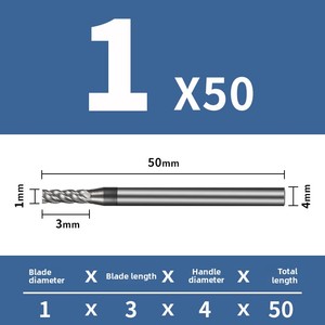 70-Degree <strong>Carbide</strong> Milling Cutter 4-Flute High-Hard Alloy CNC Tool Extended Special <strong>End</strong> <strong>Mill</strong> Altin Coated ODM Customizable - Product Image 6