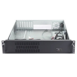 2U Rackmount máy chủ trường hợp máy tính với <span class=keywords><strong>ATX</strong></span> PSU Mini PC ngắn 2U máy chủ <span class=keywords><strong>Chassis</strong></span> cho GPU - Product Image 1